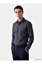 Standard Fit Checked Embroidered Gabardine Men's Shirt from Uzg Store for Style Enthusiasts