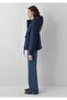 M1110877 Women's Coat Dark Blue - 3