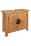 5-piece bathroom set, solid recycled pine wood - 2
