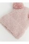 Esvab • Modern & Stylish Baby Girl Beanie with Pompom Detail - 2