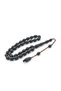 Systematic Beyzi Cut Ankle Length Black Fiber Prayer Beads - 3