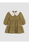 Esvab • Modern & Distinctive Bebe Roba Collar Bowknot Printed Baby Girl Dress - 3