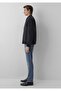 M0110847 Black Bomber Jacket Coat Men's Coat Black - 4