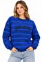 M1S20129 Jeans Logo Printed Women's Sweatshirt Dark Blue