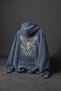 Men's Light Blue Ritual Patch Oversize Hoodie - 3