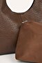 Women's Textured Hobo Shoulder Bag G7210Axns - 3