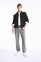 Regular Fit Leather Collar Buttoned Long Sleeve Jean Jacket I5801Ax26Au - 2