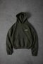 Men's Khaki Relic Patch Detail Oversize Hoodie - 3