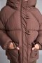 Shepherd Buttoned Hooded Puffer Coat Girl Child H2929A826Au - 4