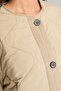 Water Repellent Regular Fit Quilted Buttoned Coat H3831Ax26Au - 5