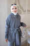 Smoked Corsman Premium Cardigan and Trousers Knitwear Set - 3