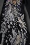 Men's Black Universal Embroidered Baggy Tracksuit - 8