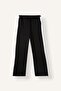 Straight Fit Side Stripe Detailed Elastic Waist Straight Leg Sweatpants with Pockets I8955Ax26Au