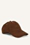 Women's Text Embroidered Suede Cap Hat H6757Ax26Wn - 2