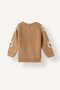 Oversize Jacquard Teddy Bear Patterned Knitwear Sweater for Baby Boy I1873A526Wn - 2
