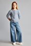 Crew Neck Buttoned Knitwear Basic Cardigan Girls H5601A826Au - 2