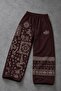 Men's Burgundy Codex Baggy Tracksuit