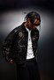 Men's Black Serpent Codex Boxy Fit Jacket - 2