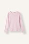 Slim Fit Crew Neck Ribbed Camisole 2-Piece Long Sleeve Basic T-Shirt Girls I8456A826Au - 2