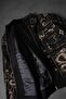 Men's Black Serpent Codex Boxy Fit Jacket - 8