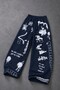 Men's Navy Blue S Graffiti Baggy Tracksuit
