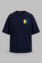 Oversize Letter K Sancak Pocket Printed Unisex T-Shirt