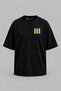 Oversize Letter g Sancak Pocket Printed Unisex T-Shirt