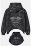 Unisex Oversize Artric Monkeys Do I Wanna Now Back Printed Hooded Washable Rock Band Sweatshirt