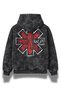 Unisex Oversize Rock Band Red Hot Chili Peppers Back Printed Hooded Washable Sweatshirt - 3