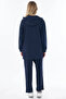 Relaxed Fit Double Suit Navy Blue - 5