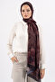 'Rosea' Patterned Bamboo Shawl, High Quality & New Season Shawl - 3