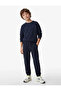 Basic Jogger School Sweatpants with Elastic Waist and Pockets
