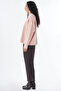 Stripe Detailed Knitwear Sweater Powder - 4