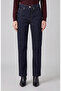 Koyu Mavi Straight Basic Denim Pantolon - 3