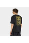 Varsity Gold Men's Black T-Shirt - 3