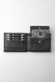 Genuine Leather Horizontal Coin Holder Men's Wallet Black - 27554 - 4