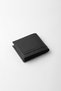 Genuine Leather Horizontal Coin Holder Men's Wallet Black - 27554 - 6