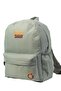 Licensed Gray Original Backpack with Front Pocket Detail - 3