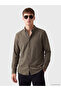 Slim Fit Textured Men's Shirt