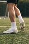 700 White Gold Patterned Semi-Professional Turf Football Shoes for Carpeted Fields - 2
