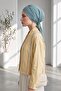 Comfortable Combed Cotton Bonnet with Belt, B-31 - 3