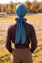 Comfortable Combed Cotton Bonnet with Belt, B-31 - 3