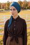 Comfortable Combed Cotton Bonnet with Belt, B-31 - 2