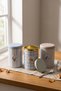 3 Piece Round Metal Decorative Box 9 cm X 14 cm / Spring Birds - 3