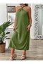 Rochie, verde - 3XL - 4