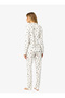 Women's Pajama Set 52264 - Patterned - 2