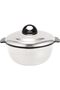 Shining Star Hotpot Casserole, Silver, Whp1.6, 1600 ml - 2