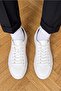 Leon 100% Genuine Leather Lace-Up Minimal Men's Sneaker Shoes - 4