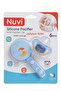 Silicone Pacifier With Pacifier Clip Assorted