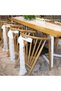 1 Pack Lace Table Runner White Vintage Lace Fabric Table Runner for Wedding Reception Table - 7